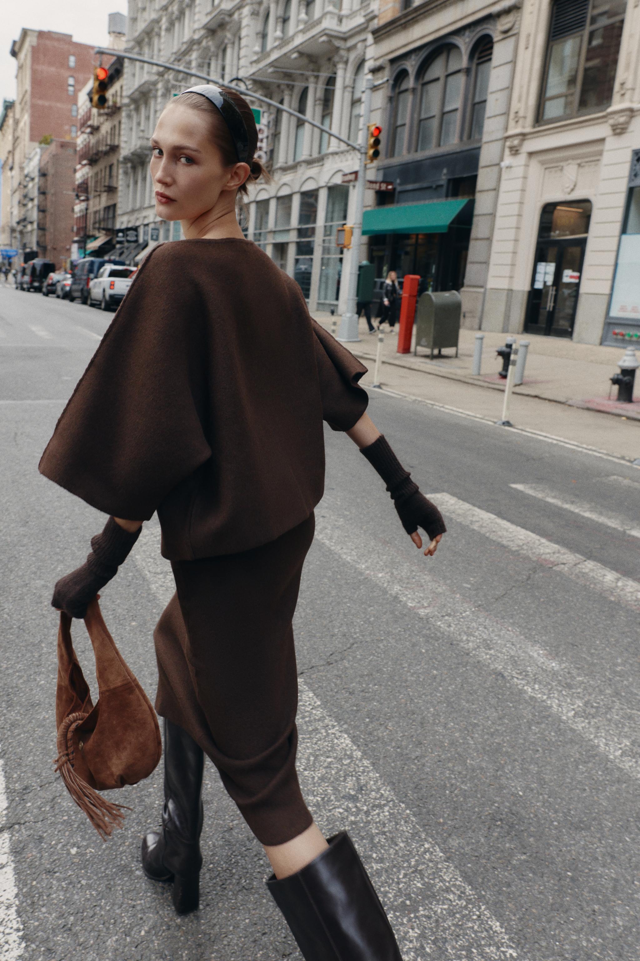 LAPEL COLLAR KNIT JUMPER